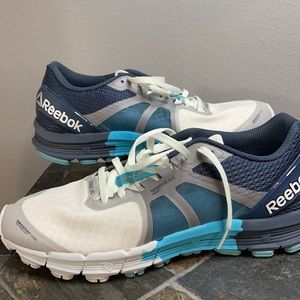 Reebok Guide 3G Athletic Shoes in Blue & White